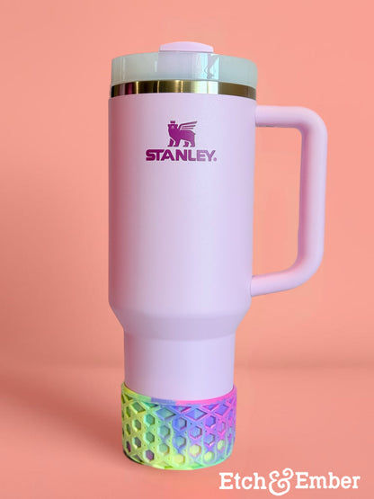 Pastel Passion Remix Waffle Tumbler Boot -Fall fits 20-40oz