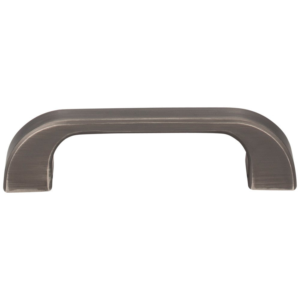 96 mm Center-to-Center Satin Nickel Square Marlo Cabinet Pull