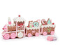 Santa's Sweet Shoppe Collection - 13" CLAY DOUGH GINGERBREAD TRAIN