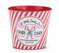Santa's Sweet Shoppe Collection - 6" CANDY CANE POT COVER