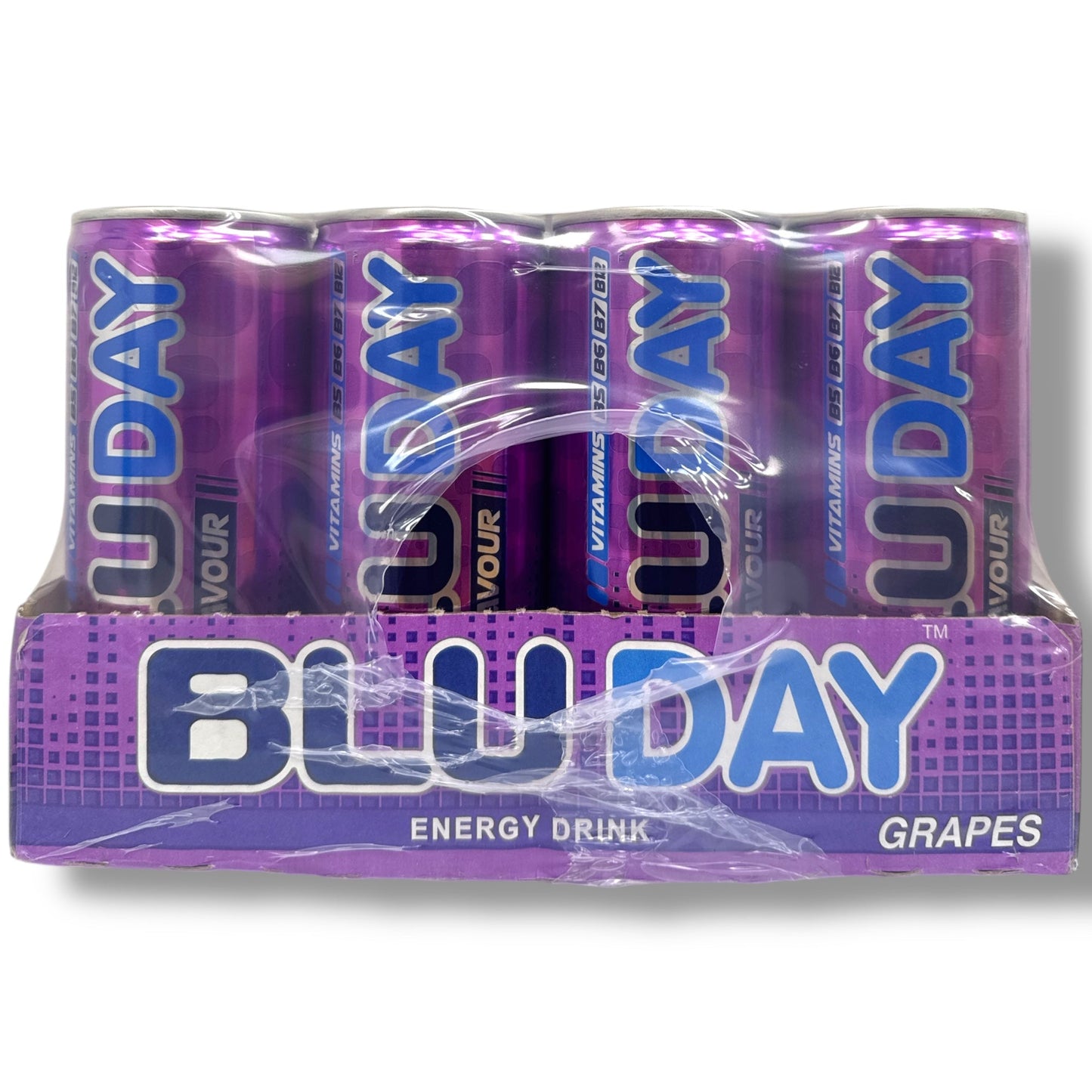 Blu Day Grapes  Energy Drink 24-Pack - Healthy Energy Drinks Wholesale Price