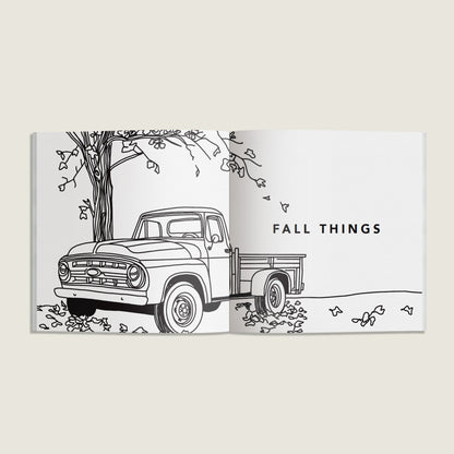 Fall Things: How to Draw Books for Kids