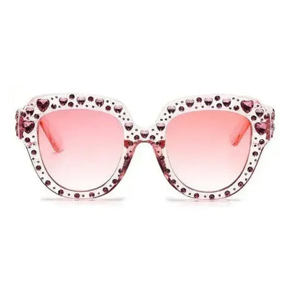 Women Round Cat Eye Sunglasses