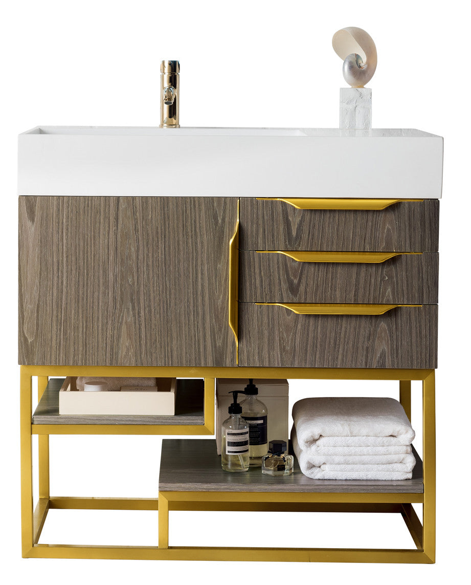 Columbia 36" Single Vanity Cabinet