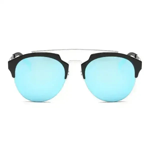 Women Round Cat Eye Fashion Sunglasses