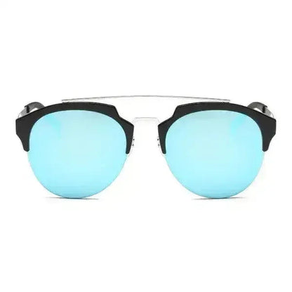 Women Round Cat Eye Fashion Sunglasses