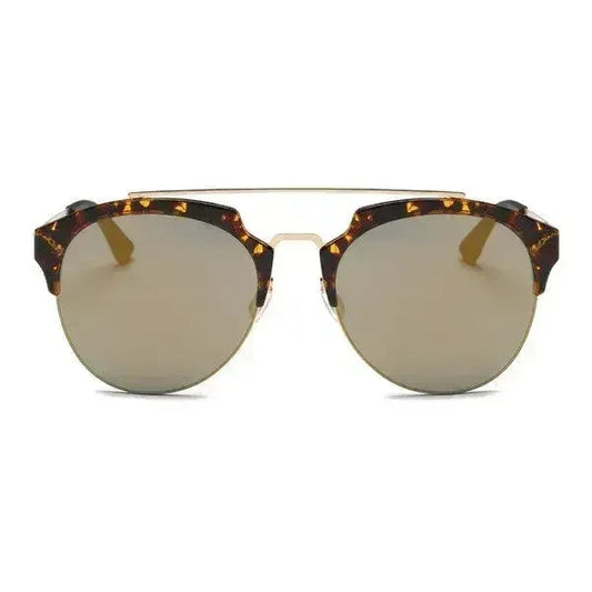 Women Round Cat Eye Fashion Sunglasses