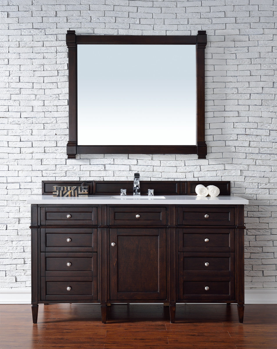 Brittany 60" Single Vanity Cabinet
