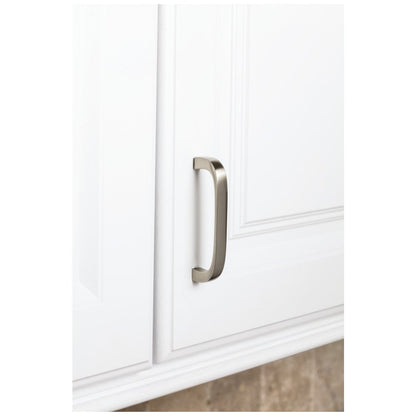 3" Center-to-Center Satin Nickel Square Slade Cabinet Pull