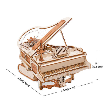 3D Wooden Magic Piano Puzzle.