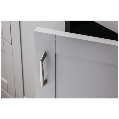 3" Center-to-Center Satin Nickel Zachary Cabinet Pull