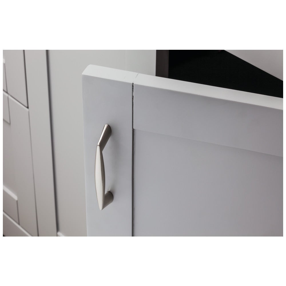 3" Center-to-Center Satin Nickel Zachary Cabinet Pull