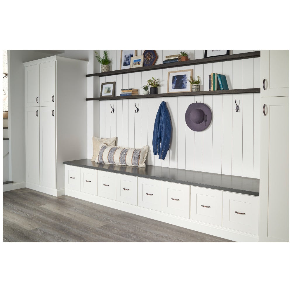 3" Center-to-Center Satin Nickel Aiden Cabinet Pull