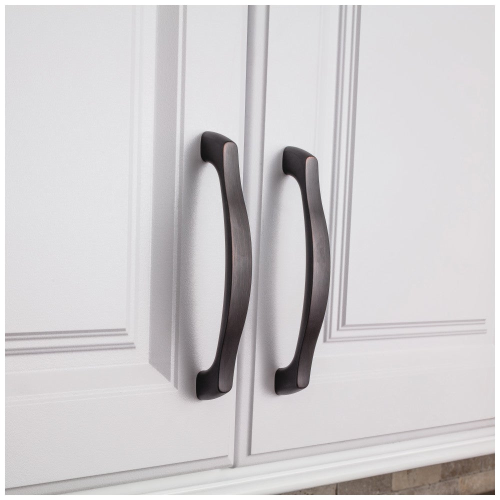 3" Center-to-Center Satin Nickel Aiden Cabinet Pull