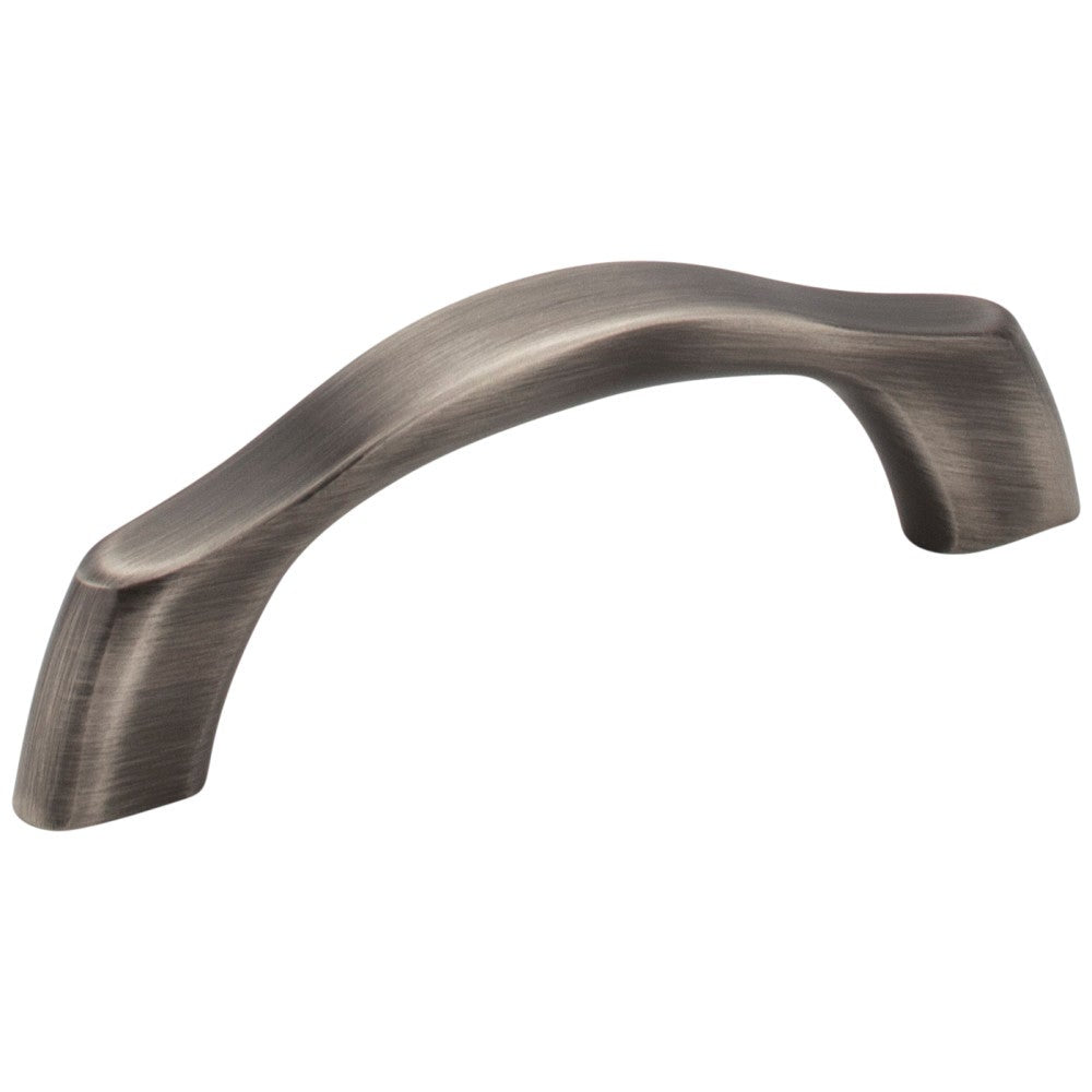 3" Center-to-Center Satin Nickel Aiden Cabinet Pull