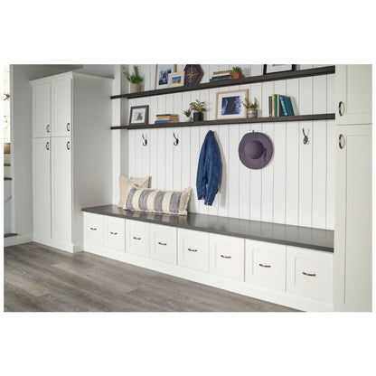 3" Center-to-Center Satin Nickel Aiden Cabinet Pull