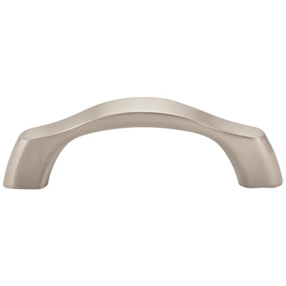 3" Center-to-Center Satin Nickel Aiden Cabinet Pull