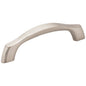 3" Center-to-Center Satin Nickel Aiden Cabinet Pull