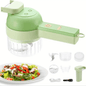 4 In 1 Handheld Electric Vegetable Cutter