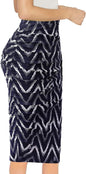 Sexy Leopard Print High Waist Skirt - Sheath Design