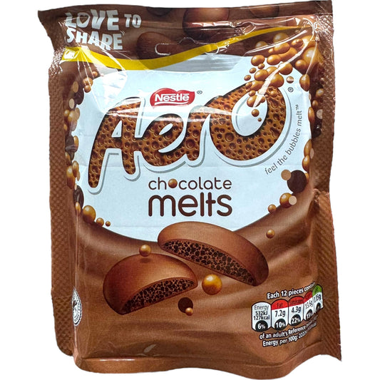 Aero chocolate melts