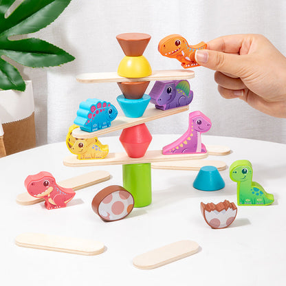 Wooden Stacking Balance Building Blocks