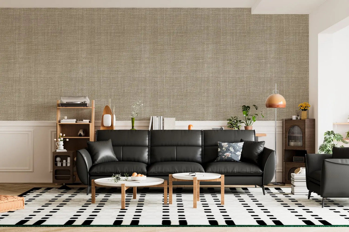 Artisan Oat Weave Wallpaper