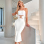 Tube-top Hollow Dress