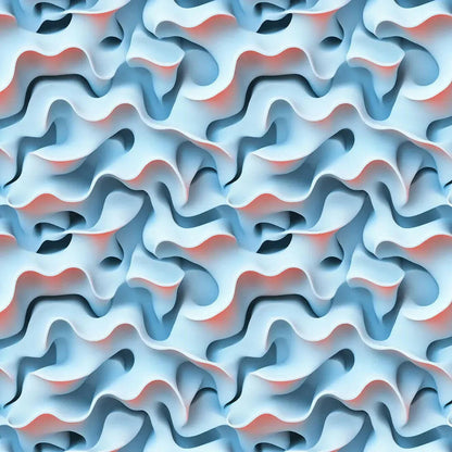 Whispering Azure Coral Waves