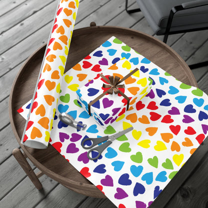Pride Rainbow Wrapping Paper | Pride