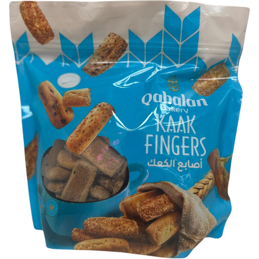Qablan Kaak Fingers Breadsticks With Herbs - Deliciously Crunchy Snack
