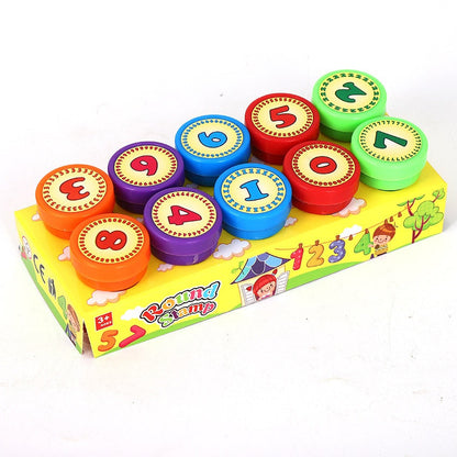 10 Pcs Toy Stamp Set