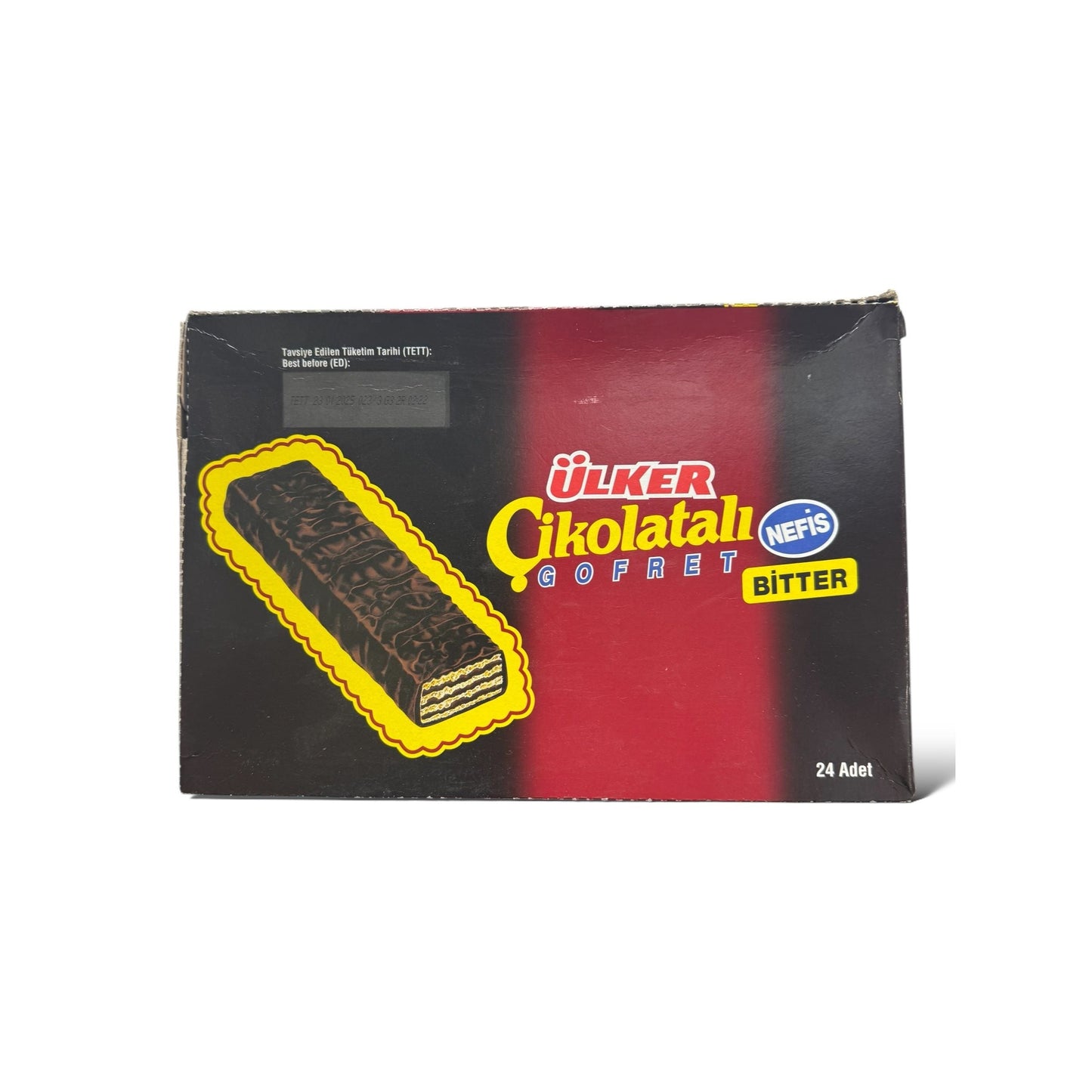 UlkER 3-Layer Chocolate Wafer Bars - Perfectly Crunchy Snack with Rich Cocoa Flavor