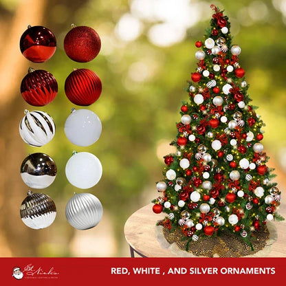 9FT Pre-Decorated PVC Tree
