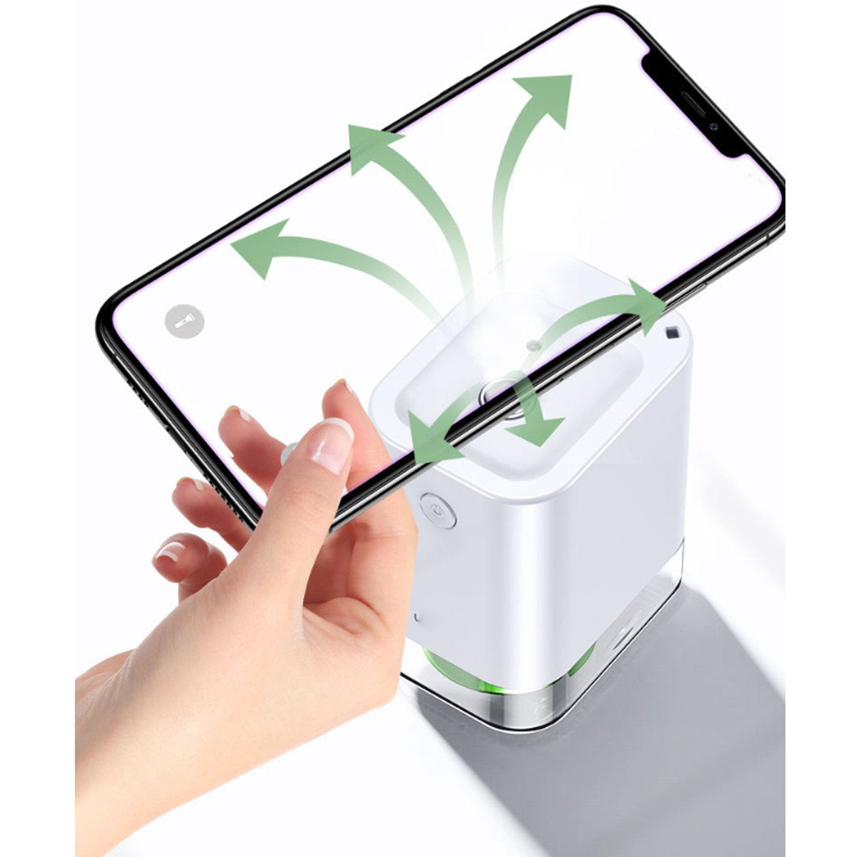 Sanispray Portable Auto Motion Sanitizer Sprayer | Kitchen + Metal |