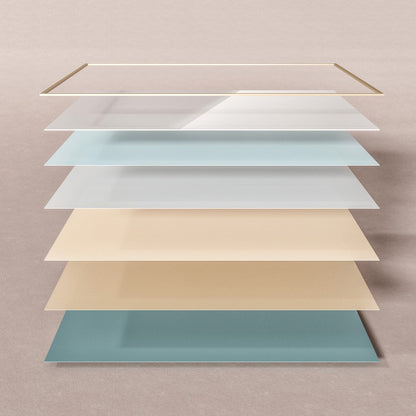 Eviva Gold Gold Metal Framed Mirror