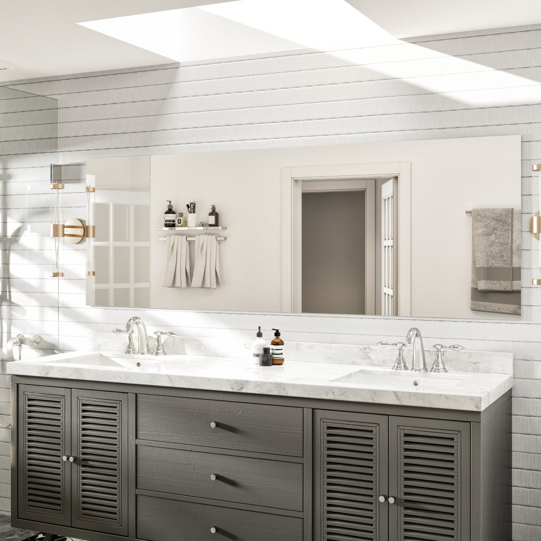 Eviva Sleek Frameless Mirror