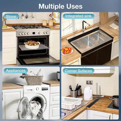 Silicone Gap Sealing Strip for Kitchen Stove and Counter Protection – Anti-Oil and Spill Proof