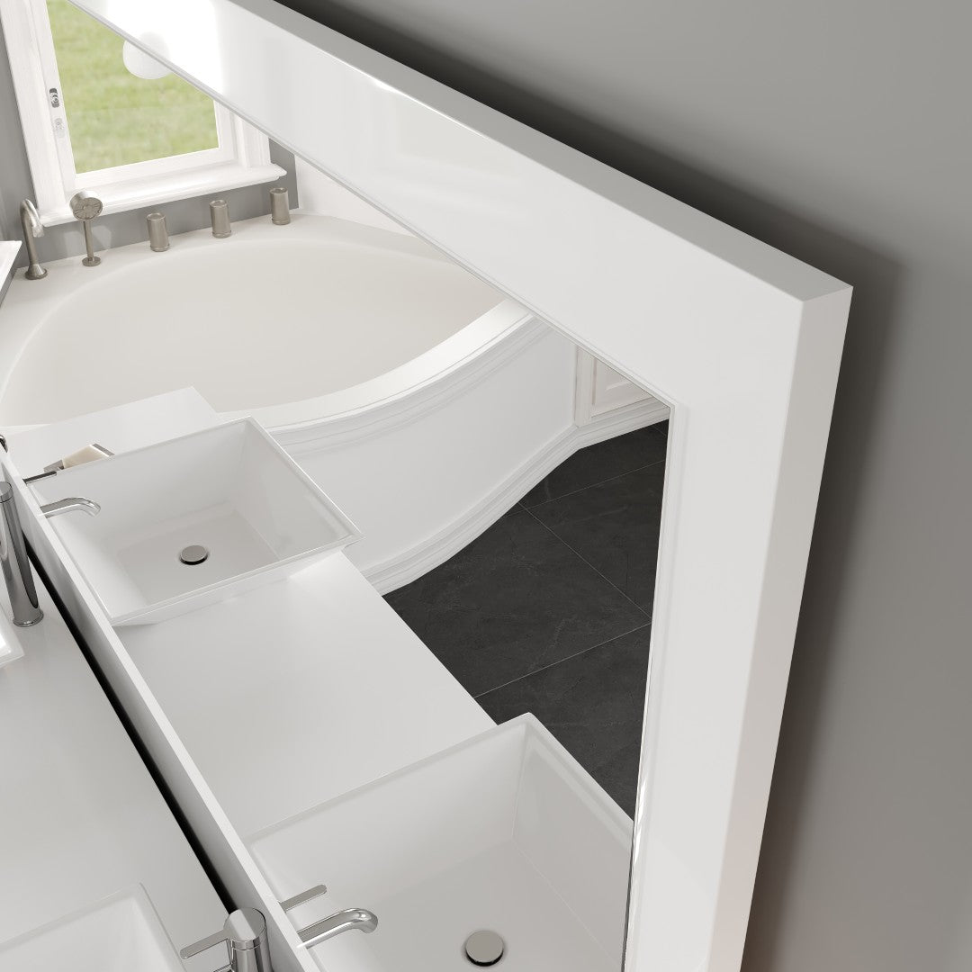 Eviva Sun Wooden Framed Mirror