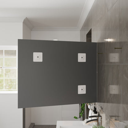 Eviva Mona 31" x 24" Rectangular Frameless Mirror