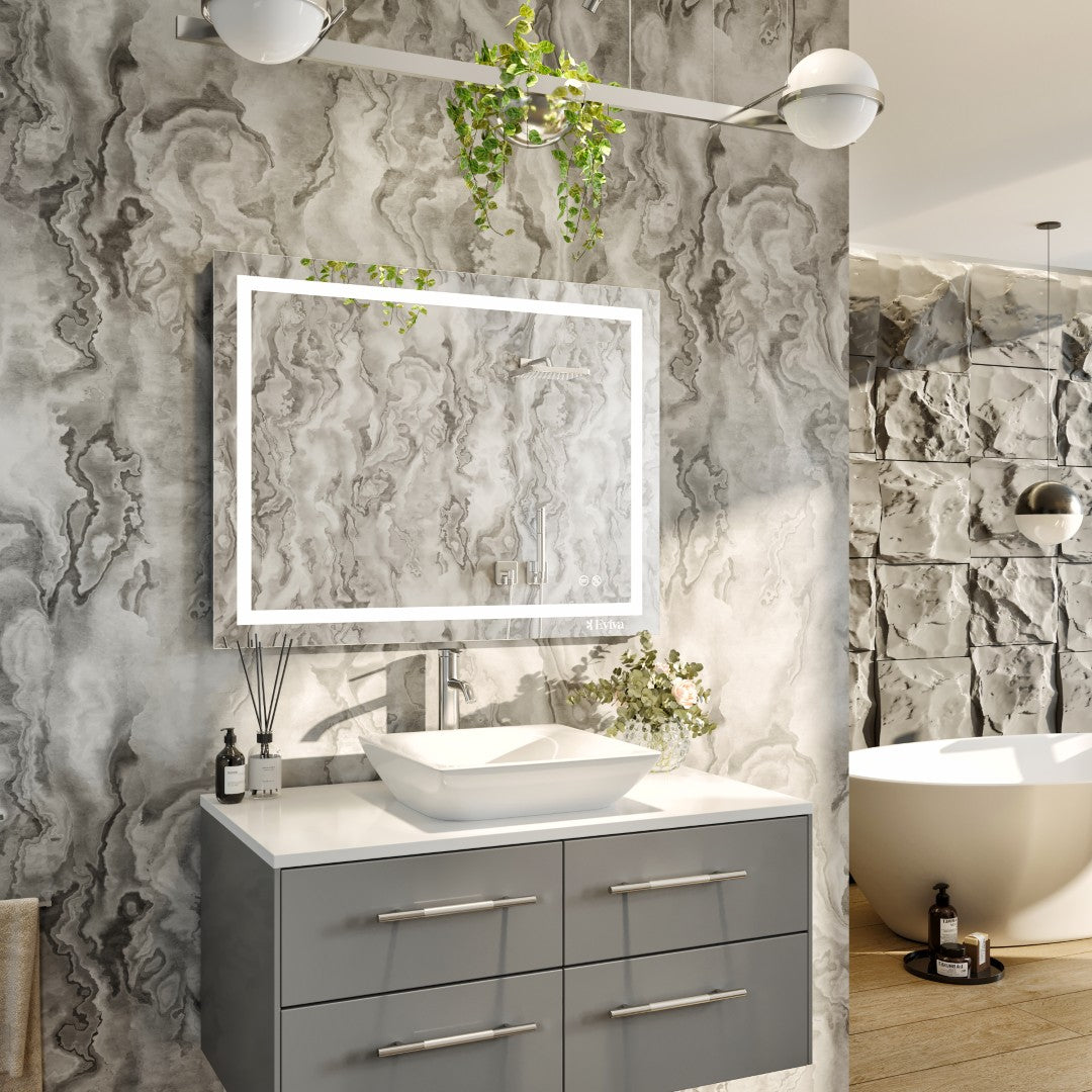Eviva Glow Frameless Mirror
