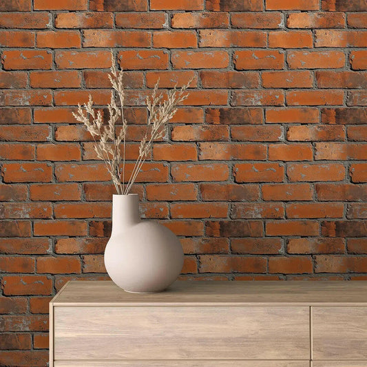 Urban Loft Exposed Brick Wallpaper