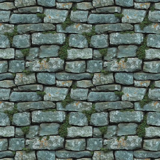 Countryside Estate Stone Wall