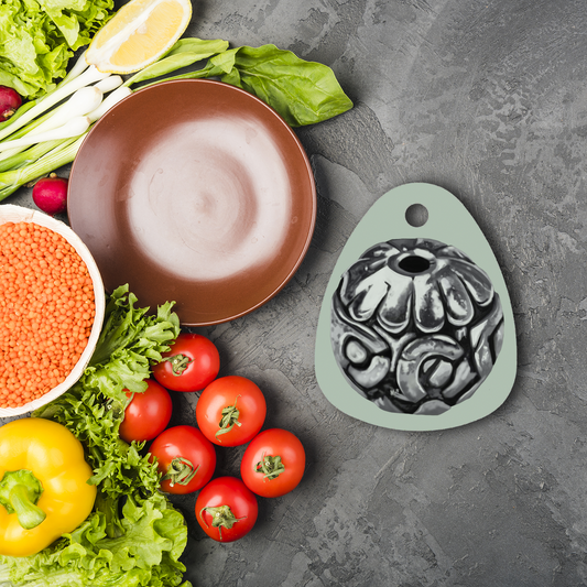Metal Piece Sublimation Glass Cutting Board | Kitchen [Metal] | Kitchen + Metal