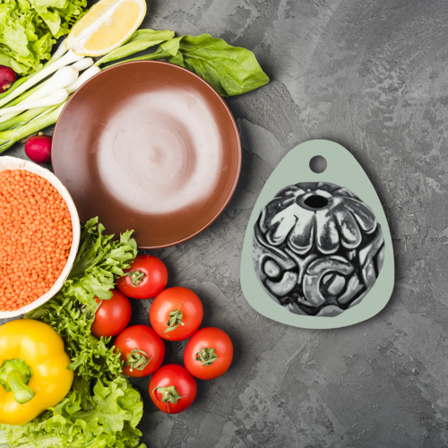 Metal Piece Sublimation Glass Cutting Board | Kitchen [Metal] | Kitchen + Metal
