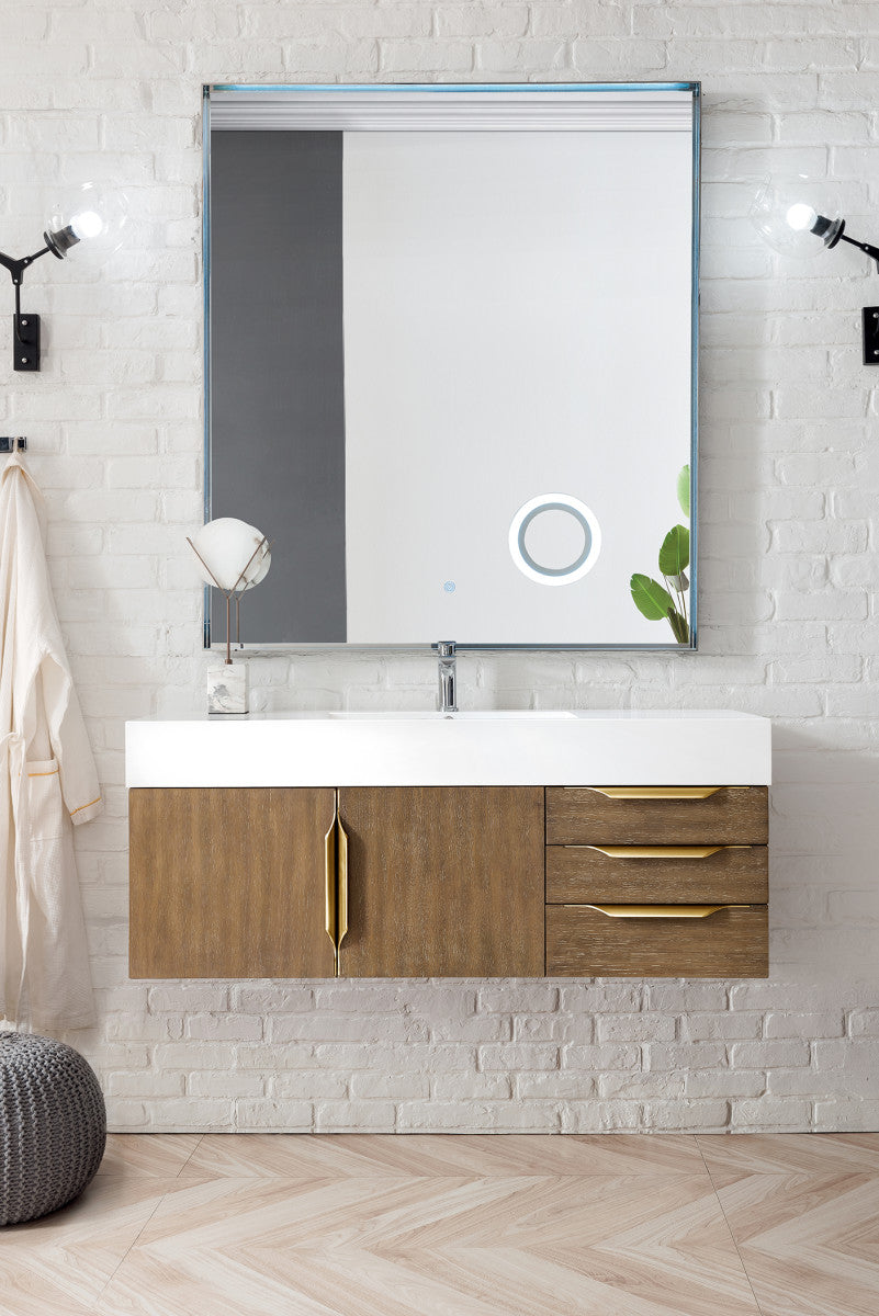 Columbia 48" Single Wall Mount Vanity Cabinet