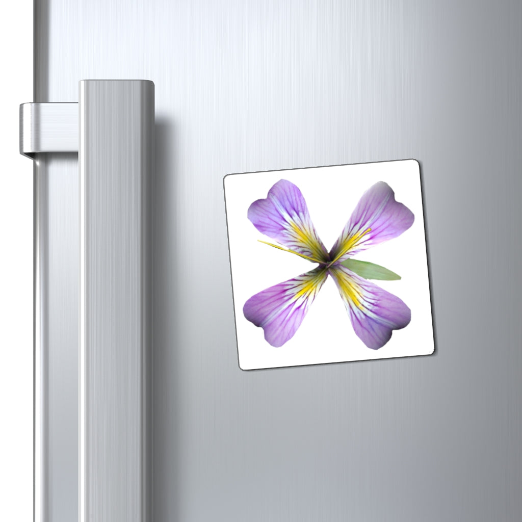 Purple Flower Magnets