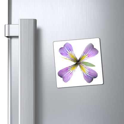 Purple Flower Magnets