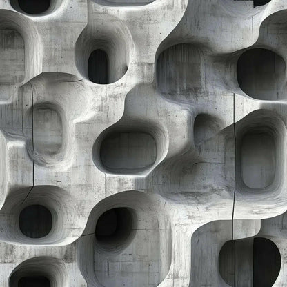 Sculpted Concrete Caverns