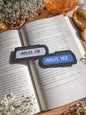 Meaggie Moos - Aelin, No / Aelin, Yes Text Bubble Bookmark | Thone of Glass
